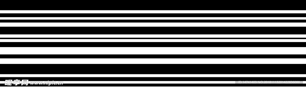 唯美黑白间隔不均匀条纹搭配