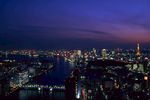 夜景城市鳥瞰