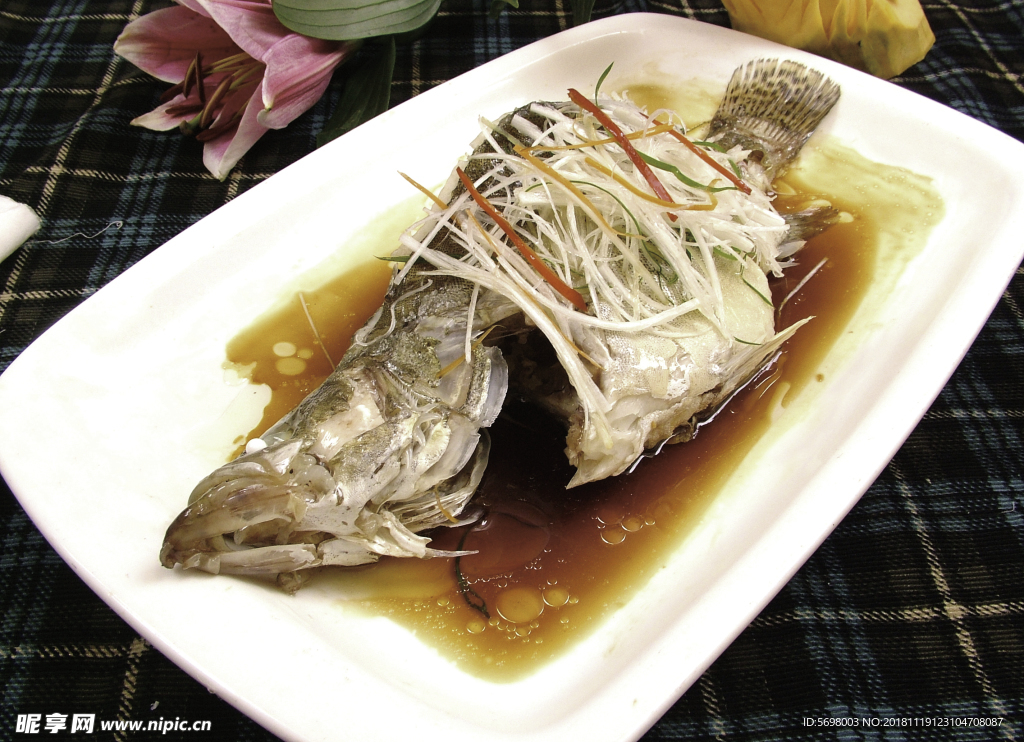 清蒸桂花魚