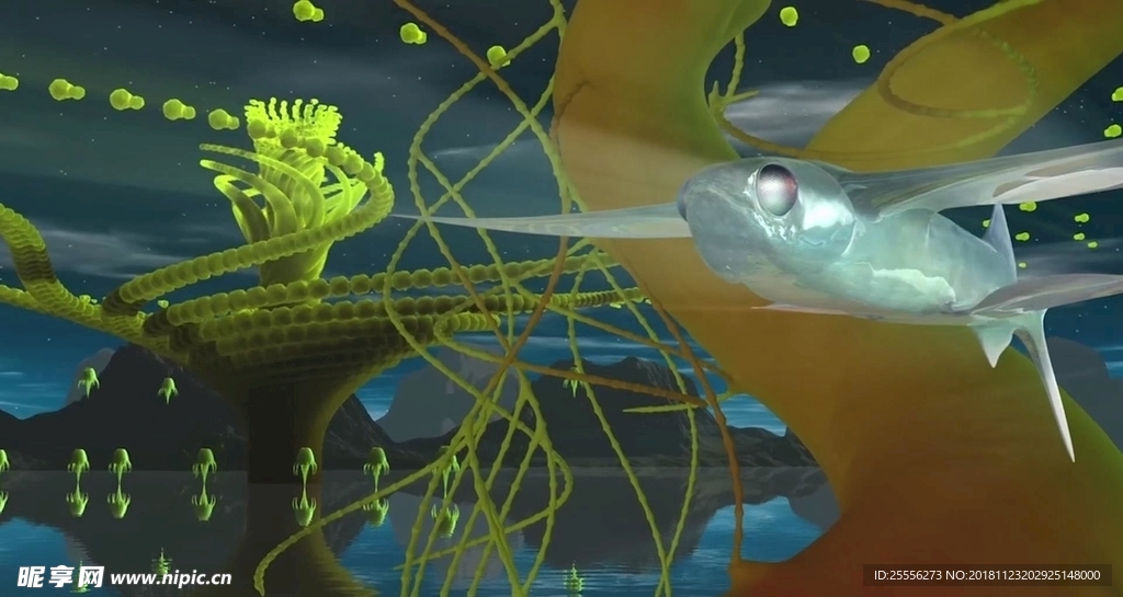 3D夢幻舞臺背景