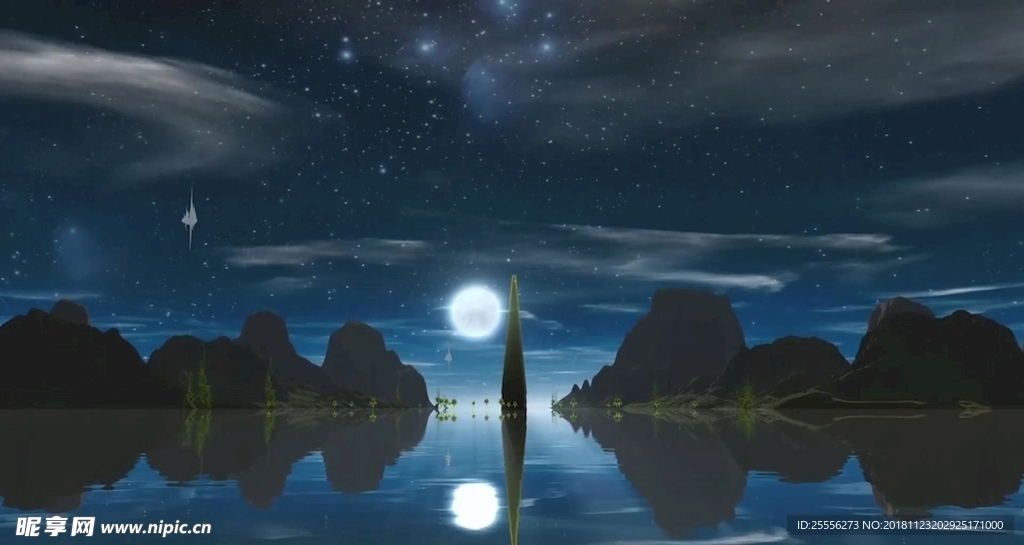 3D版夢幻舞臺背景