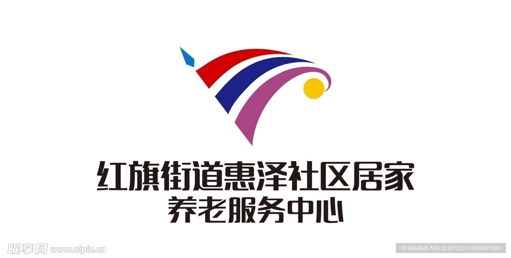社区养老服务中心logo