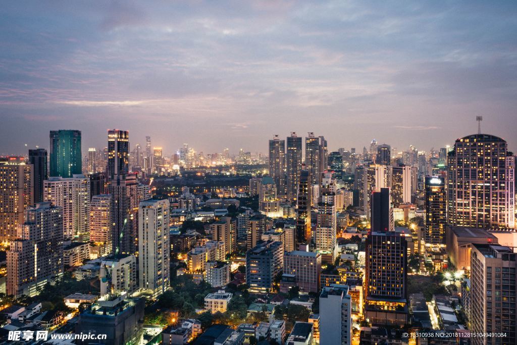 紐約城市夜景