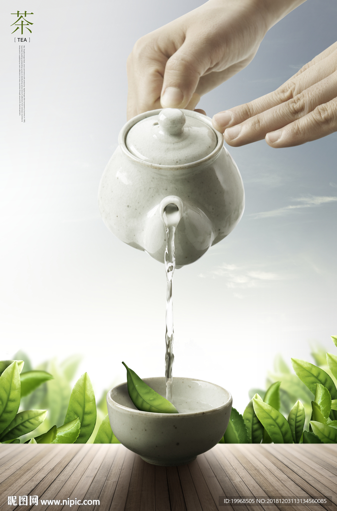 茶葉海報 綠茶 綠茶海報