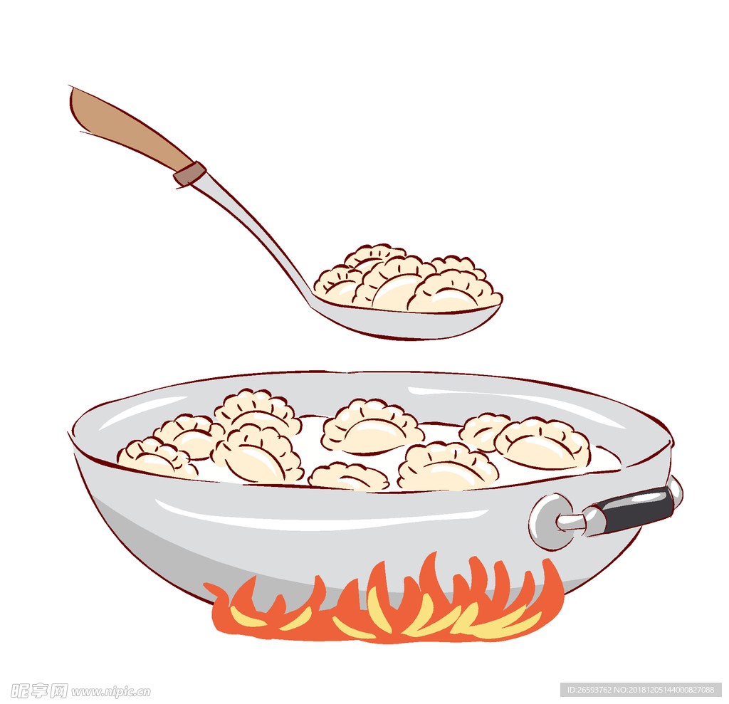 煮饺子