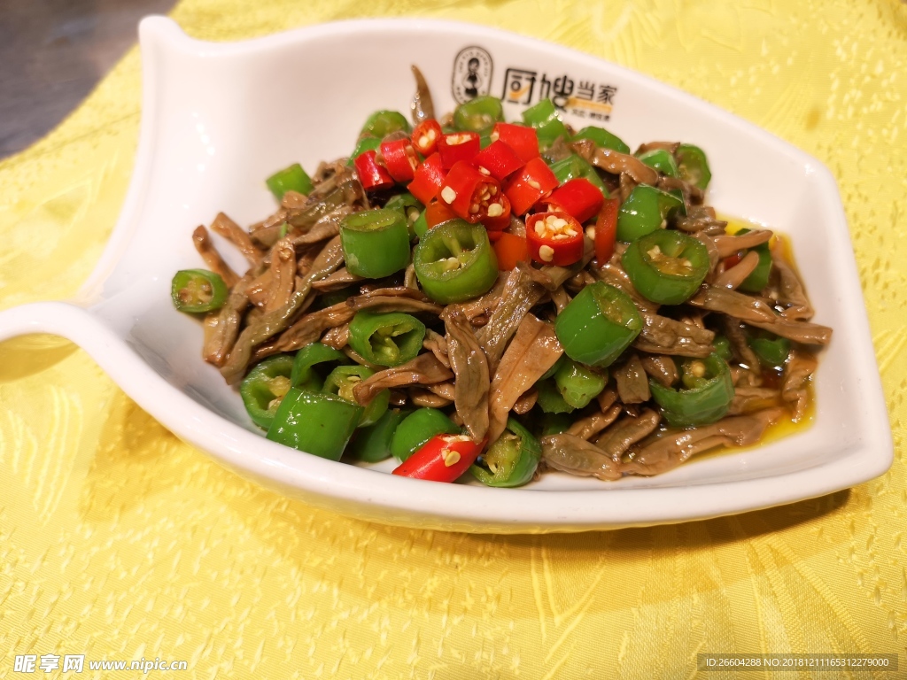 青椒卜豆角