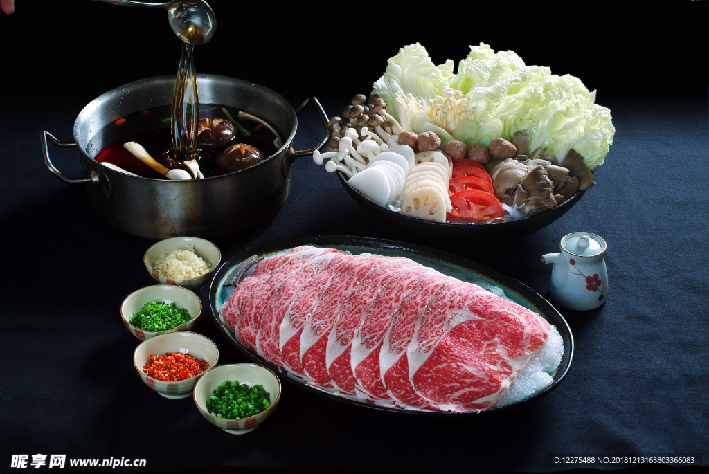 松露火鍋 黑松露雪花牛肉火鍋