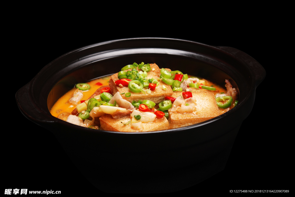 五花肉燉豆腐