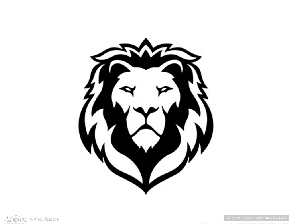 多样式狮子造型标志