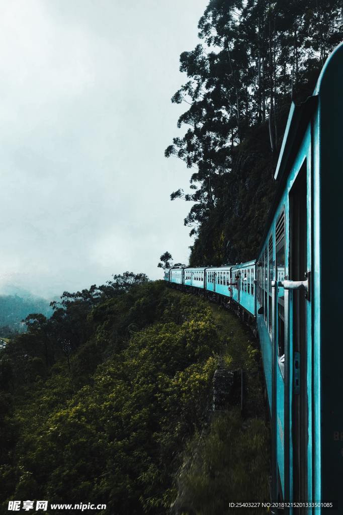 火車外景圖片
