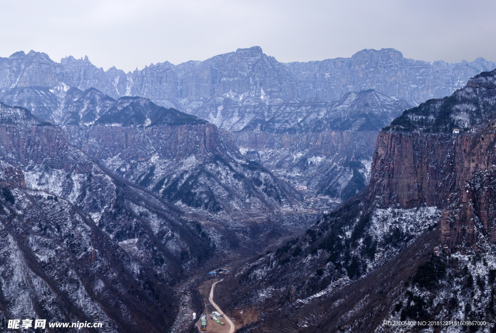 太行雪景