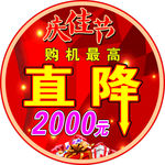 圓形貼