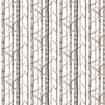 树林墙纸图案设计