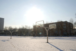 雪地篮球场