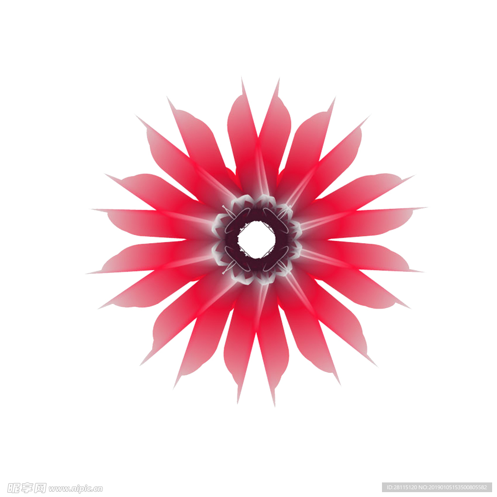 花卉矢量圖