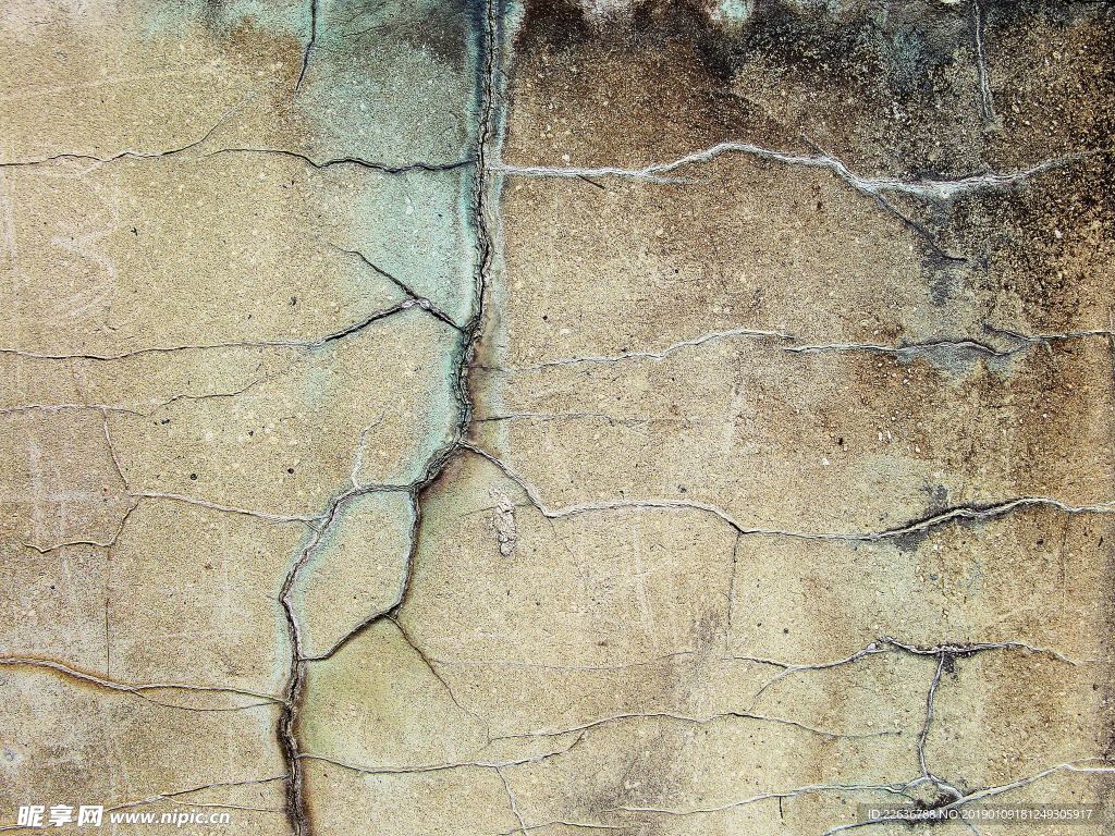 裂纹墙体材质地面素材环境贴图