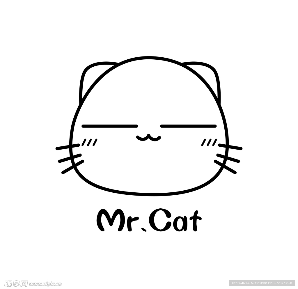 猫 表情 Mr Cat