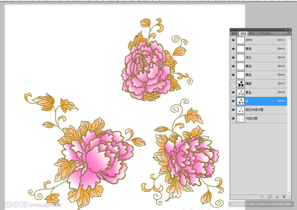 花