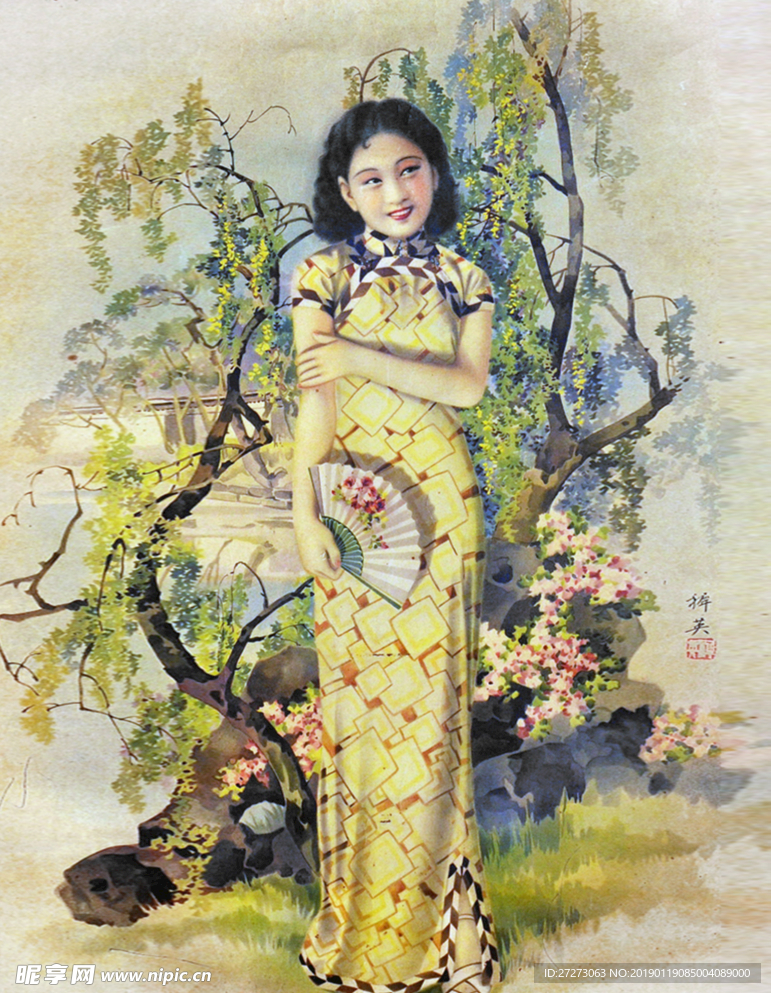 裝飾畫老上海
