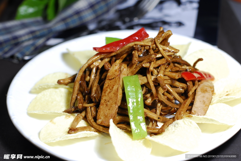 茶樹菇燒鵝肝