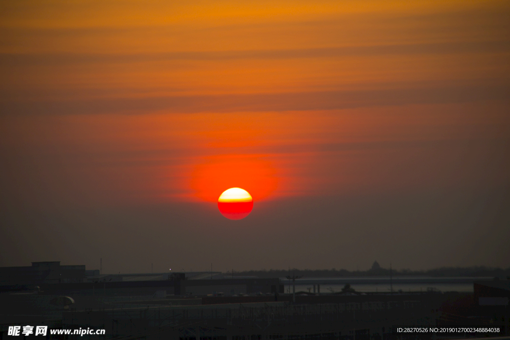 夕陽西下