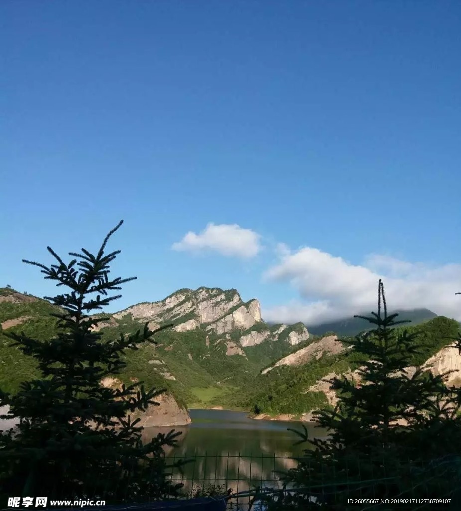 山水風景
