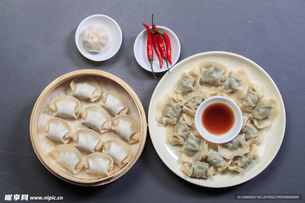 美味的水饺图片