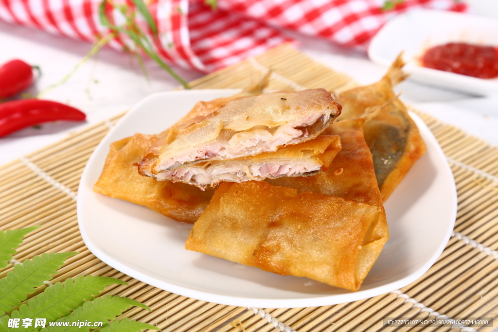 脆皮魚排 實物攝影 美食原料