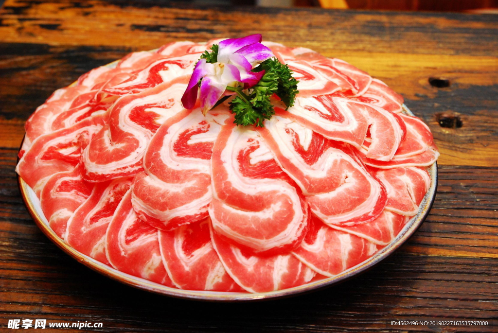 五花肉片