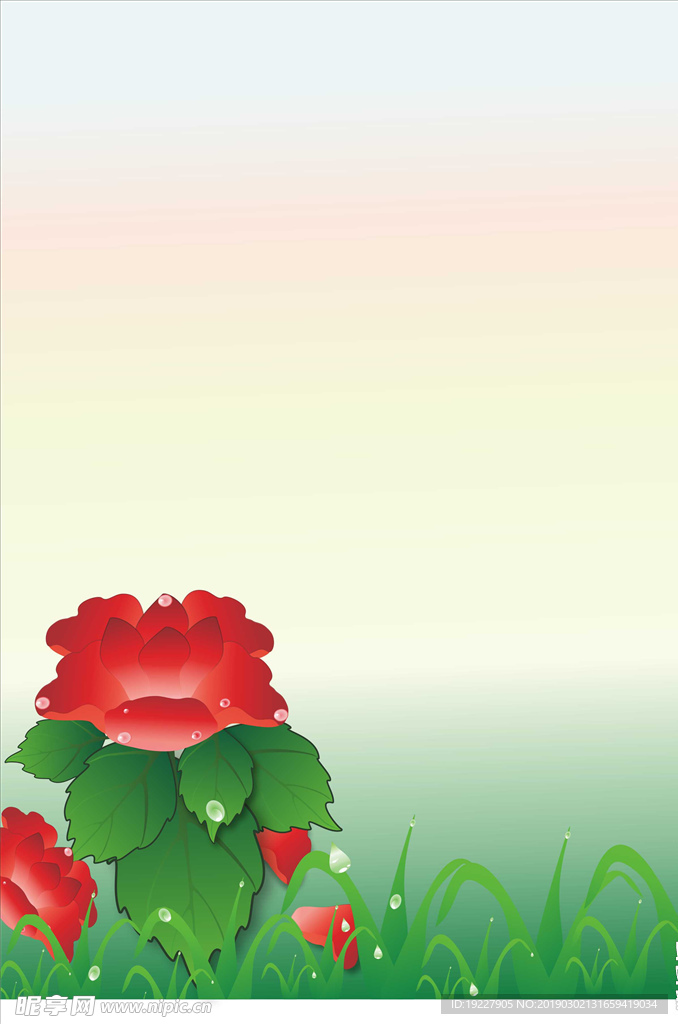大红花背景图
