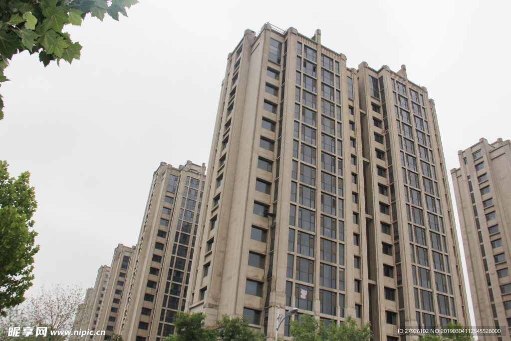 小區建筑攝影