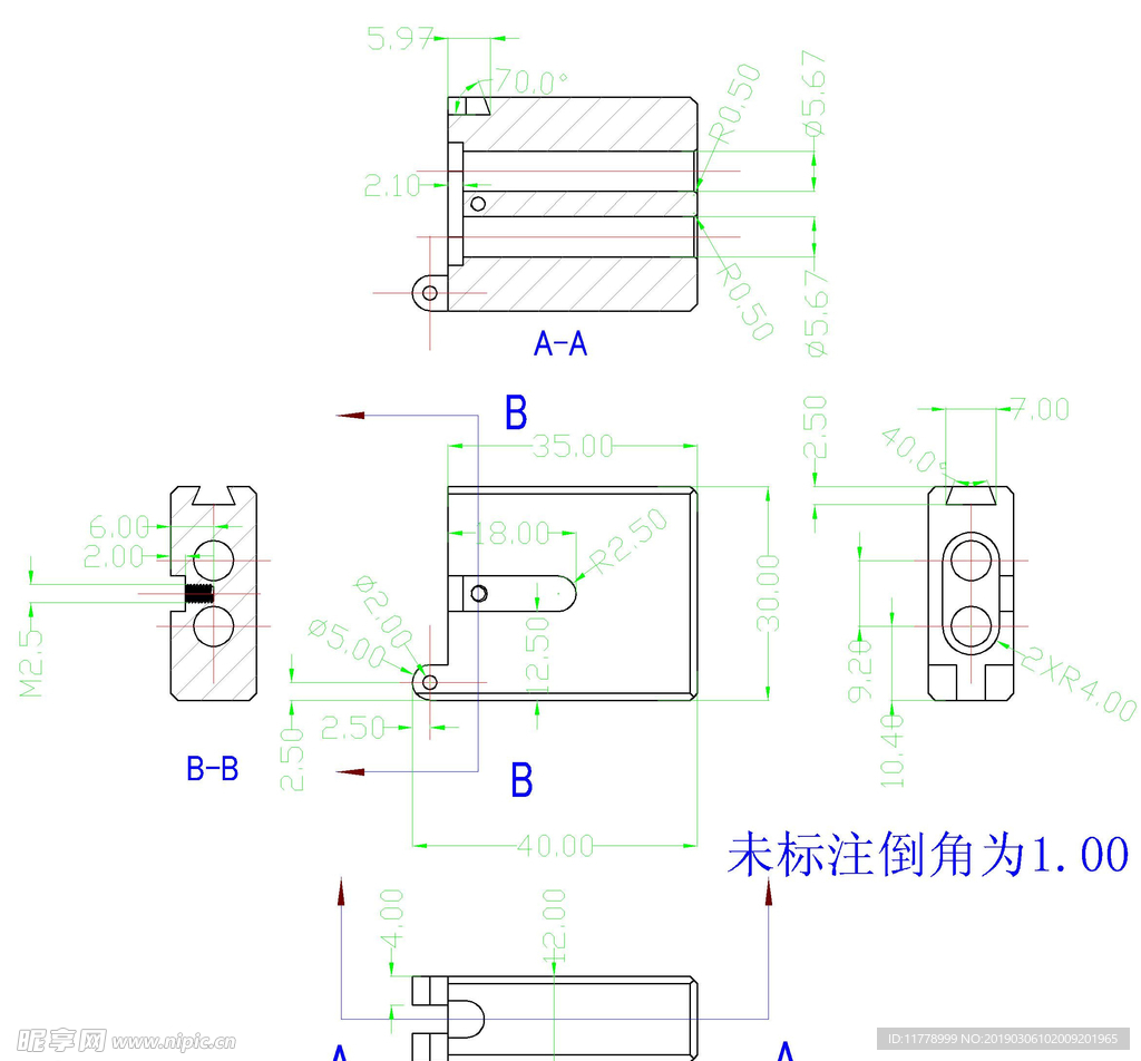 HEKJ.00回收机零件精细图