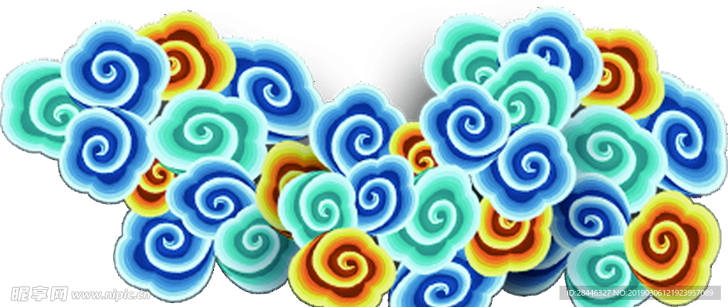 七彩祥云