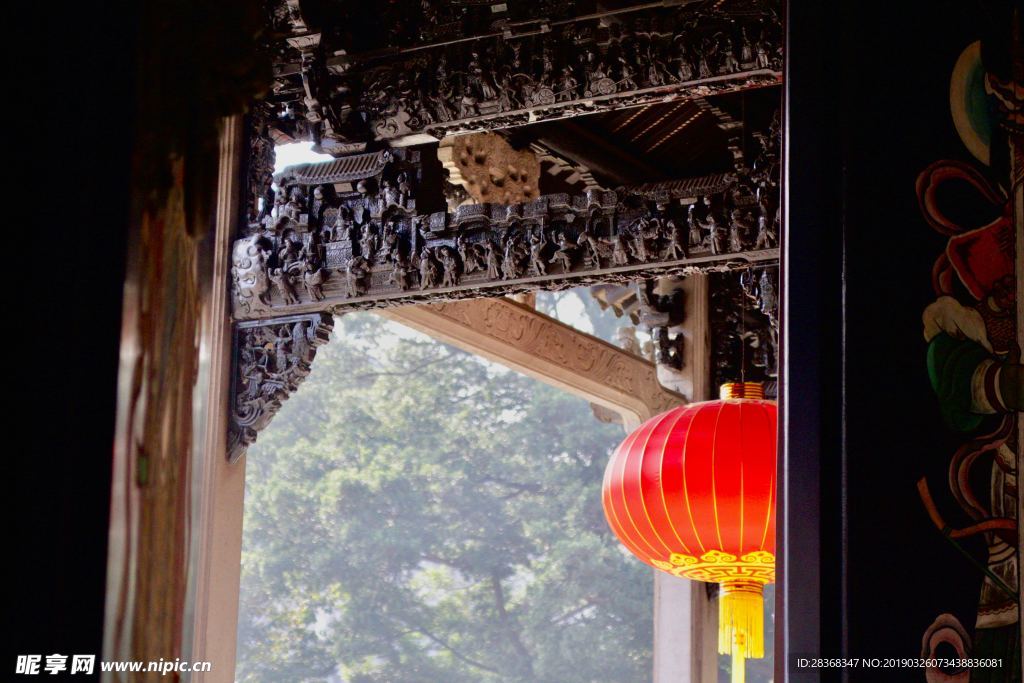 寺廟燈籠
