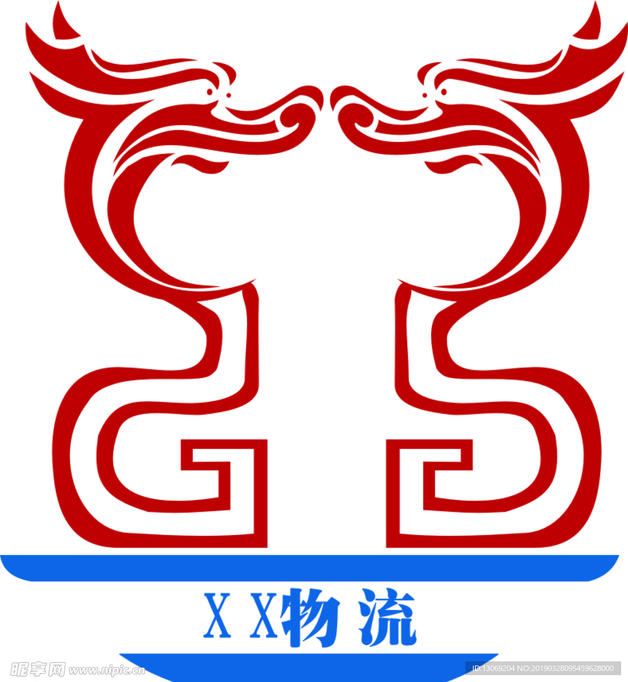 龙元素logo