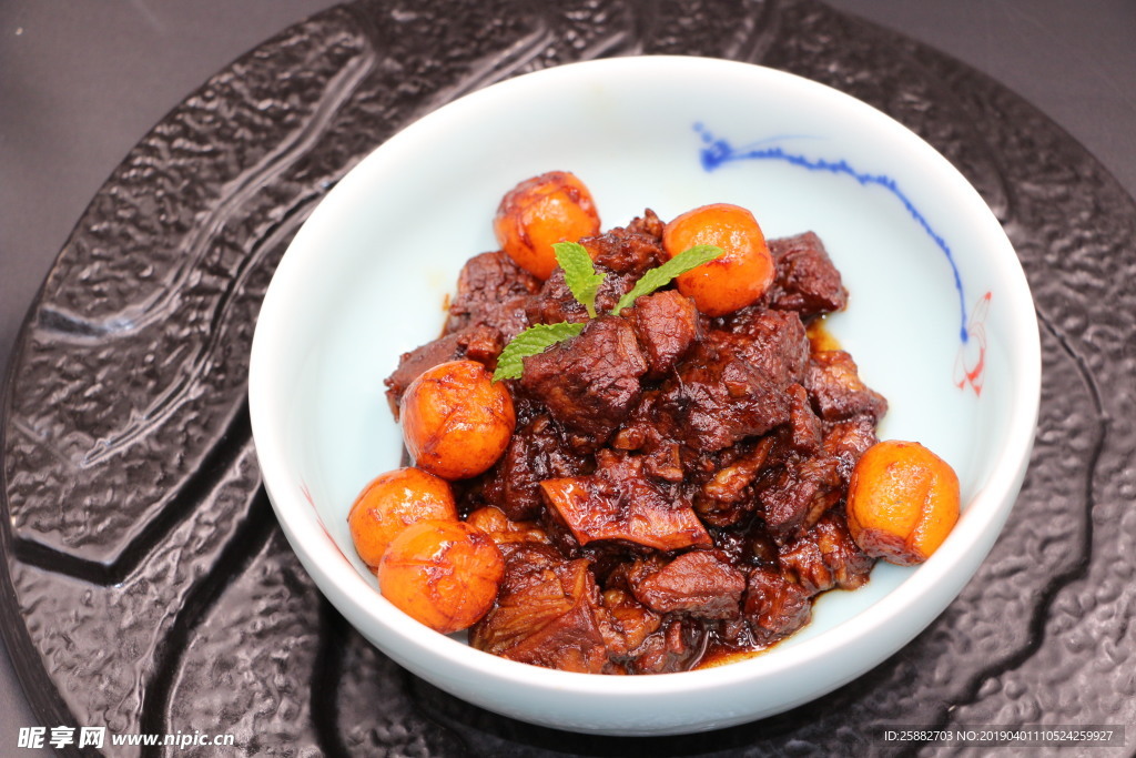 金桔雪花牛肉
