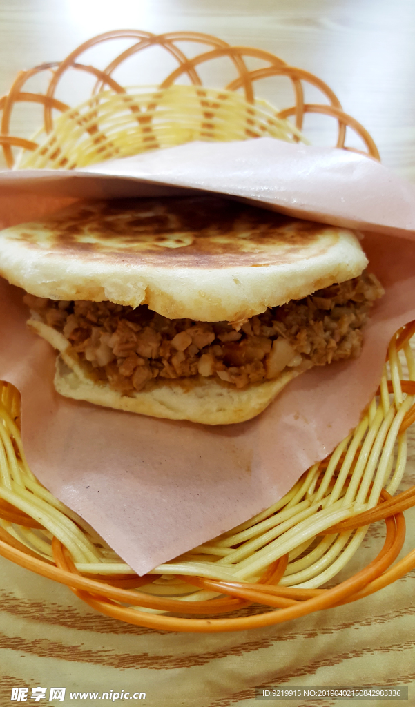 肉夾饃特寫