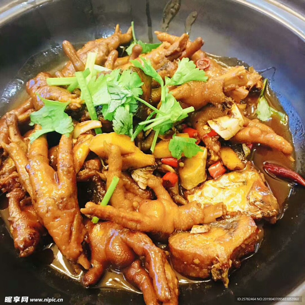 燉雞爪