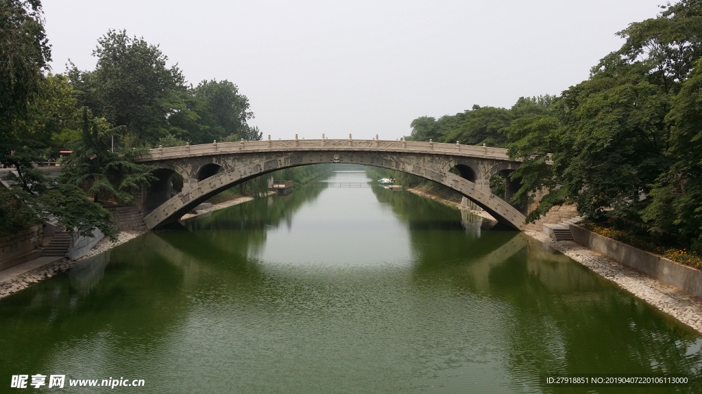 赵州桥摄影图