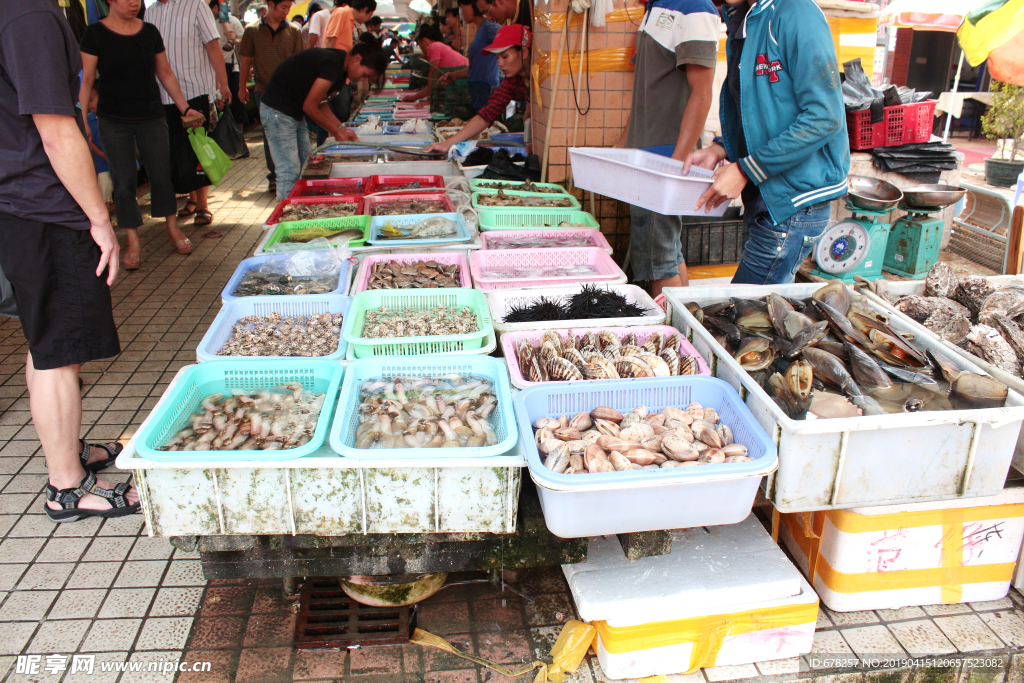 海鲜 市场