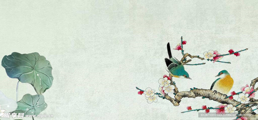中國風山水圖