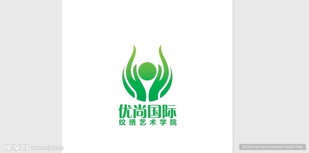 优尚纹绣学校logo