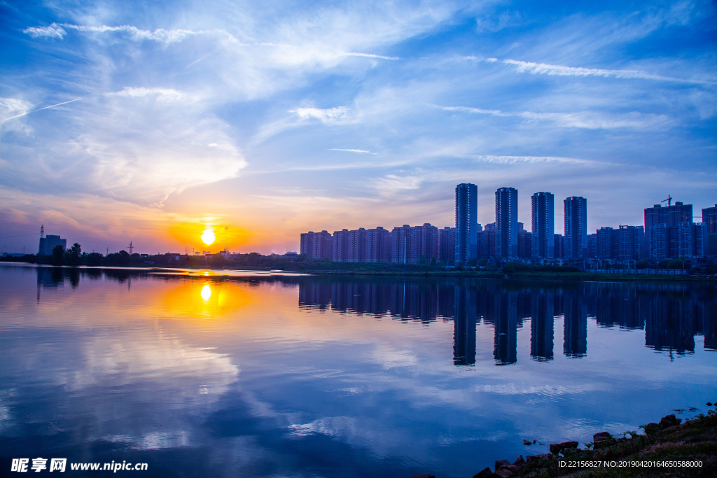 湖景