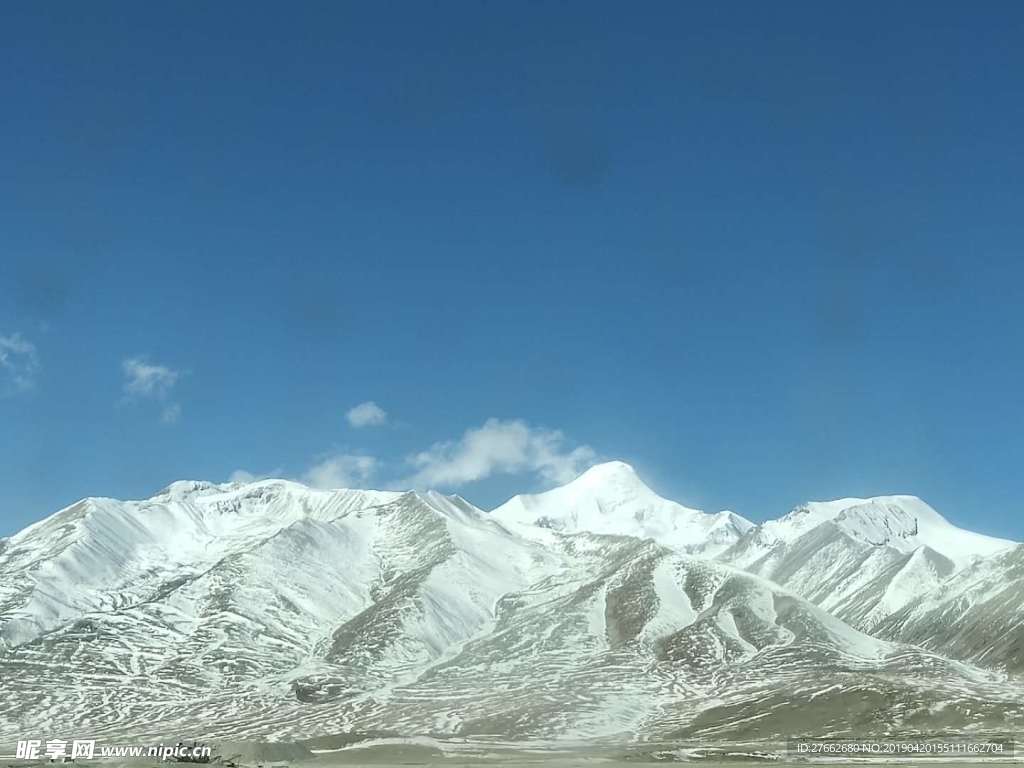 高原雪山