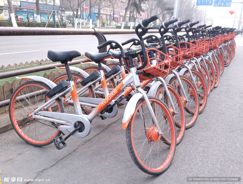 共享單車攝影圖片