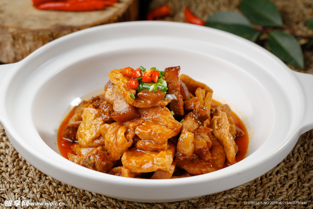 豆腐燒肉
