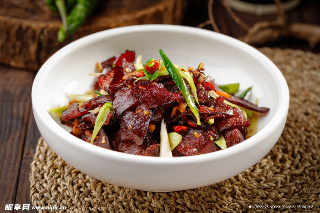 蒜椒臘牛肉