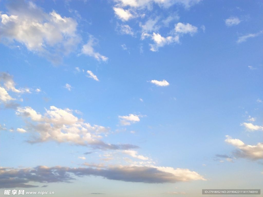 天空做美