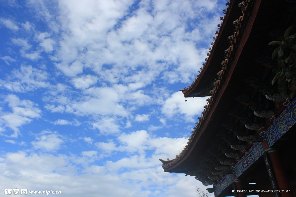 大理屋檐風(fēng)景圖