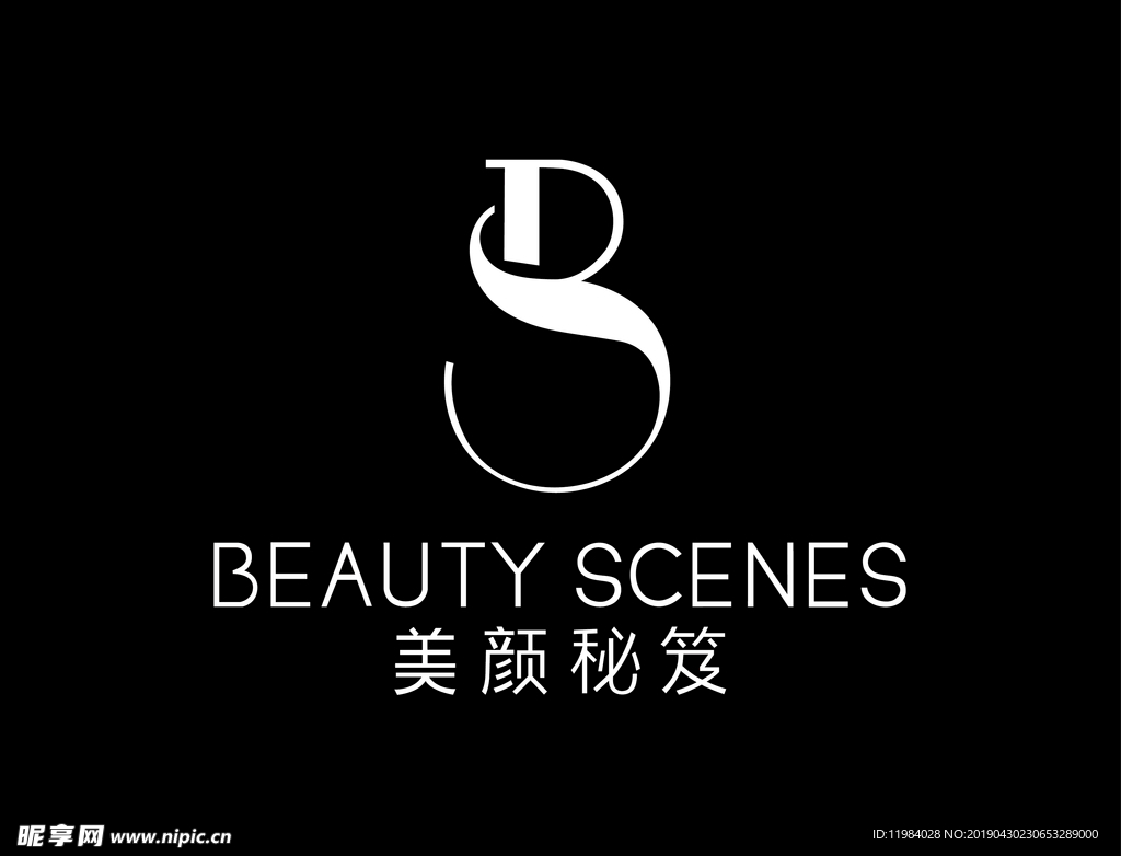 美顏秘芨標識